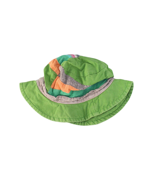 A Green Sun Hats from Ragmart in size O/S for girl. (Front View)