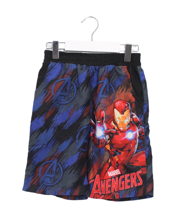 A Multicolour Shorts from Marvel in size 8Y for boy. (Front View)