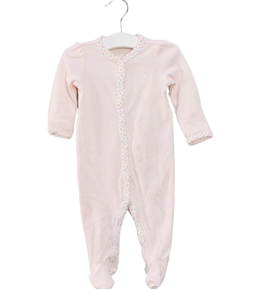 A Pink Onesies from Ralph Lauren in size 0-3M for girl. (Front View)