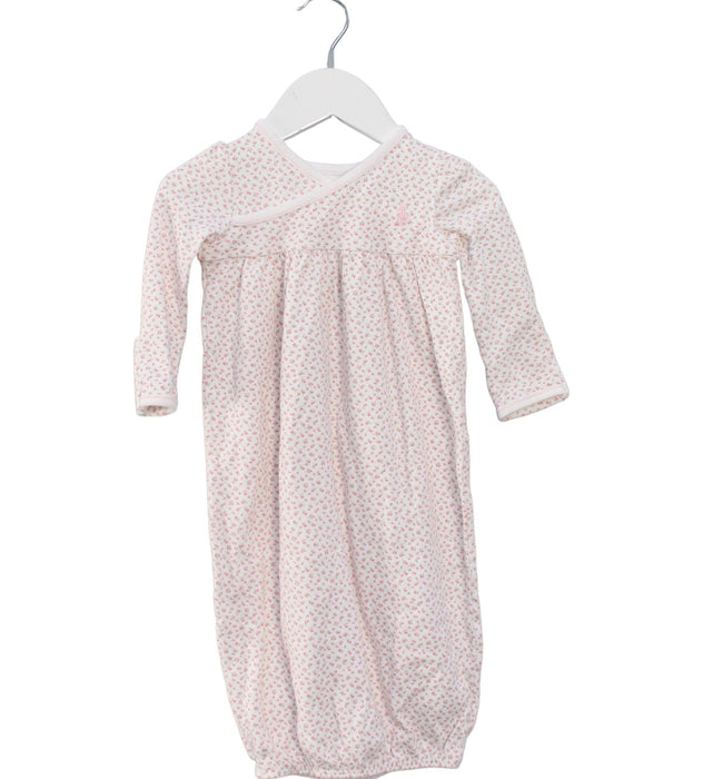A Pink Sleepsacs from Ralph Lauren in size 3-6M for girl. (Front View)