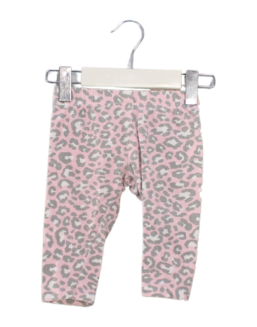 A Pink Leggings from Seed in size 3-6M for girl. (Front View)