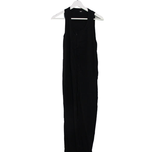 A Black Jumpsuits from Monrow in size S for maternity. (Front View)