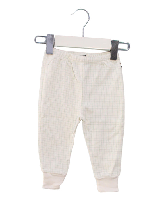 A Ivory Casual Pants from Oeuf in size 6-12M for neutral. (Front View)