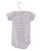 A White Short Sleeve Bodysuits from Petit Bateau in size 3-6M for boy. (Back View)