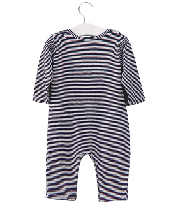 A Navy Long Sleeve Jumpsuits from Kissy Kissy in size 12-18M for girl. (Back View)