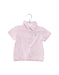 A Pink Short Sleeve Polos from Janie & Jack in size 6-12M for boy. (Front View)