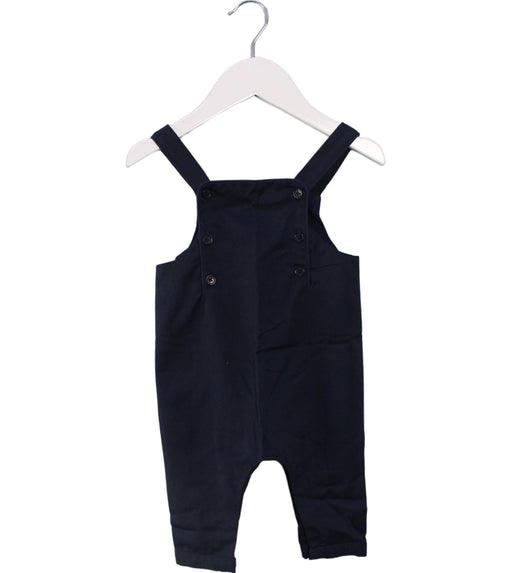 A Navy Long Overalls from Carrément Beau in size 3-6M for boy. (Front View)