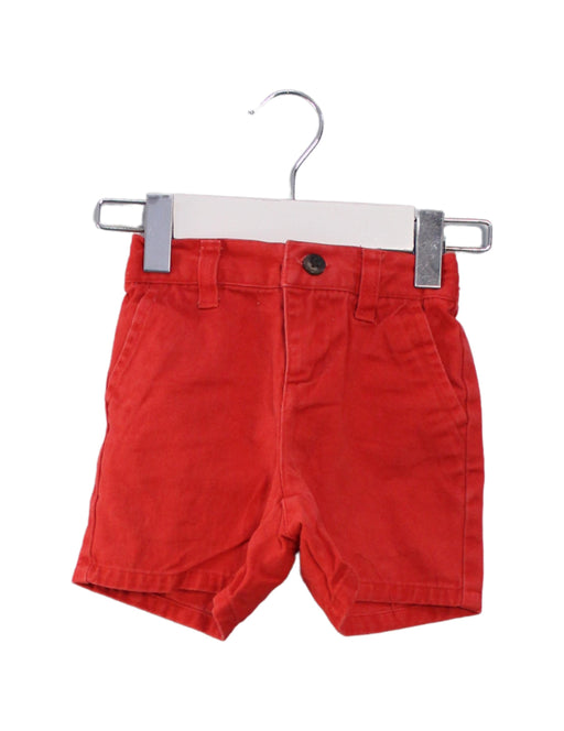 A Red Shorts from Janie & Jack in size 6-12M for boy. (Front View)