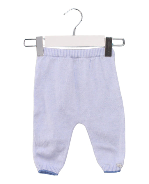 A Blue Casual Pants from Lapinou in size 3-6M for boy. (Front View)