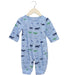 A Blue Long Sleeve Jumpsuits from Mides in size 6-12M for boy. (Front View)