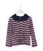 A Multicolour Long Sleeve Tops from Tommy Hilfiger in size 4T for girl. (Front View)