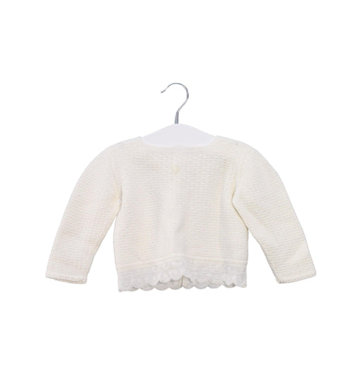A Ivory Long Sleeve Tops from Pili Carrera in size 6-12M for girl. (Front View)