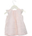 A Pink Sleeveless Dresses from Bonpoint in size 6-12M for girl. (Back View)