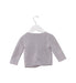 A Grey Cardigans from Jacadi in size 3-6M for boy. (Back View)
