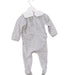 A Grey Onesies from Jacadi in size 6-12M for girl. (Back View)