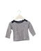 A Grey Long Sleeve Tops from Petit Bateau in size 6-12M for boy. (Front View)