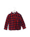 A Red Shirts from Petit Bateau in size 4T for boy. (Front View)