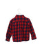 A Red Shirts from Petit Bateau in size 4T for boy. (Back View)