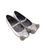 A Silver Flats from Bonpoint in size 9Y for girl. (Front View)