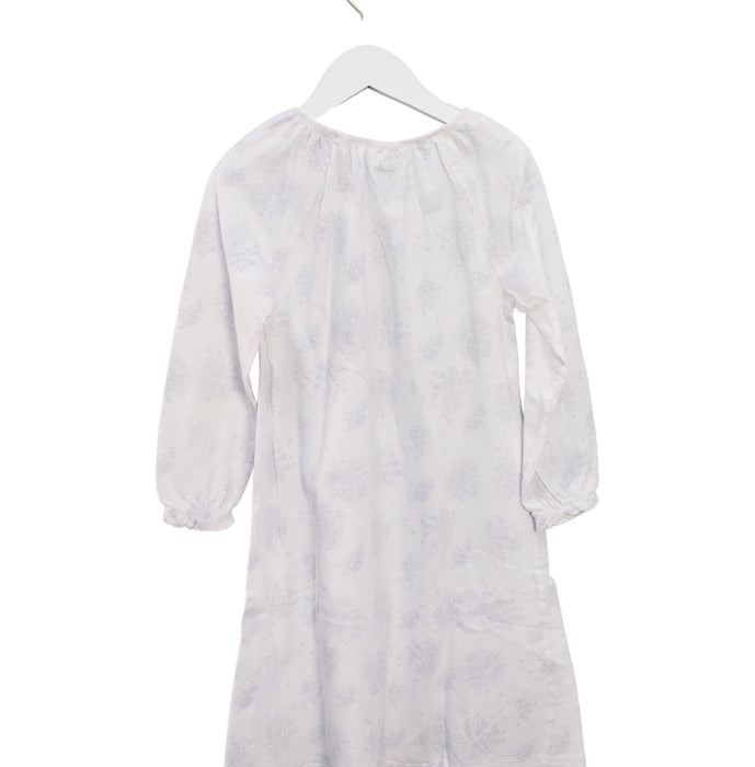 A White Long Sleeve Dresses from The Little White Company in size 5T for girl. (Back View)