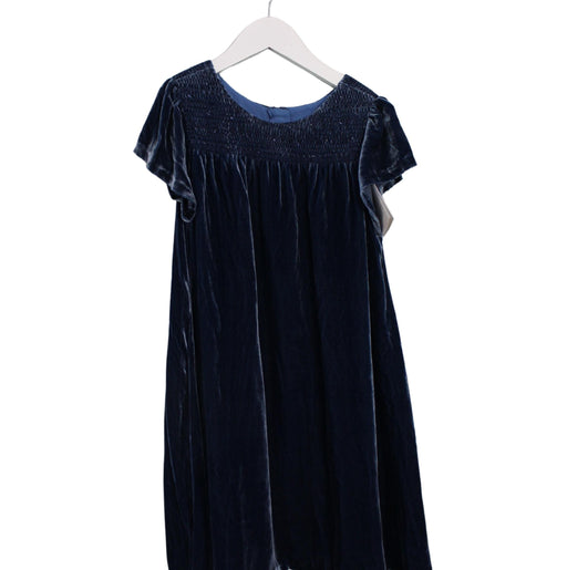 A Navy Short Sleeve Dresses from Wild & Gorgeous in size 8Y for girl. (Front View)