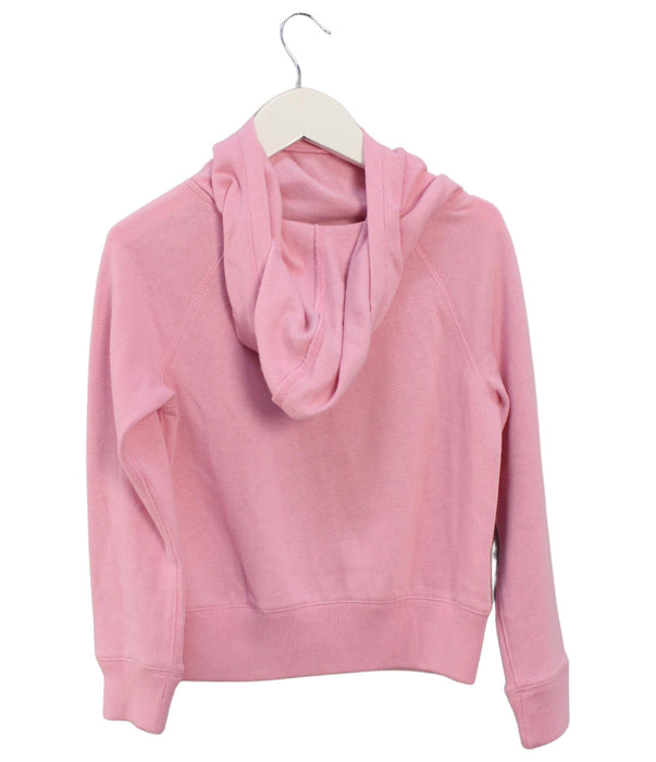 A Pink Sweatshirts from Polo Ralph Lauren in size 7Y for girl. (Back View)