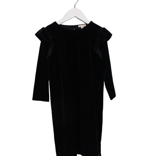A Black Long Sleeve Dresses from Crewcuts in size 8Y for girl. (Front View)