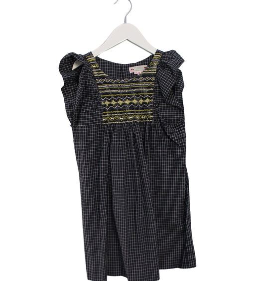 A Black Sleeveless Dresses from Bonpoint in size 8Y for girl. (Front View)