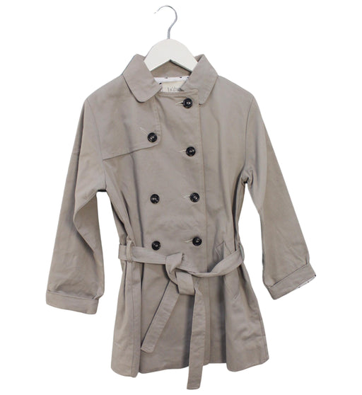 A Grey Coats from Buho in size 8Y for girl. (Front View)