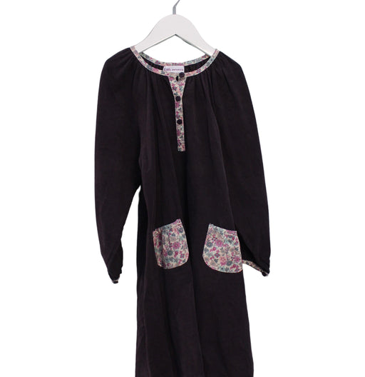 A Purple Long Sleeve Dresses from Little Mercerie in size 12Y for girl. (Front View)