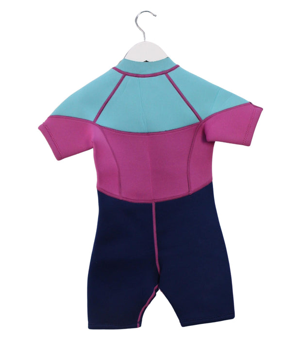 A Multicolour Wetsuits from Minnex in size 6T for girl. (Back View)