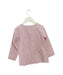 A Red Long Sleeve Tops from Juliet & the Band in size 4T for girl. (Back View)