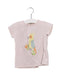 A Pink Short Sleeve T Shirts from Bout'Chou in size 2T for girl. (Front View)