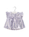 A Purple Shorts Sets from Velveteen in size 3-6M for girl. (Front View)