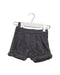 A Grey Shorts from Jacadi in size 6-12M for girl. (Front View)