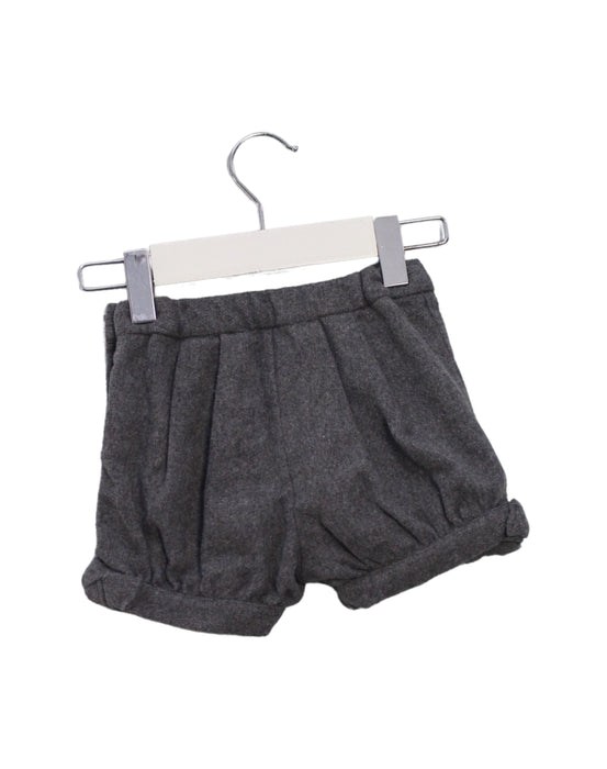 A Grey Shorts from Jacadi in size 6-12M for girl. (Back View)