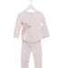 A Pink Pyjama Sets from Jacadi in size 3T for girl. (Front View)