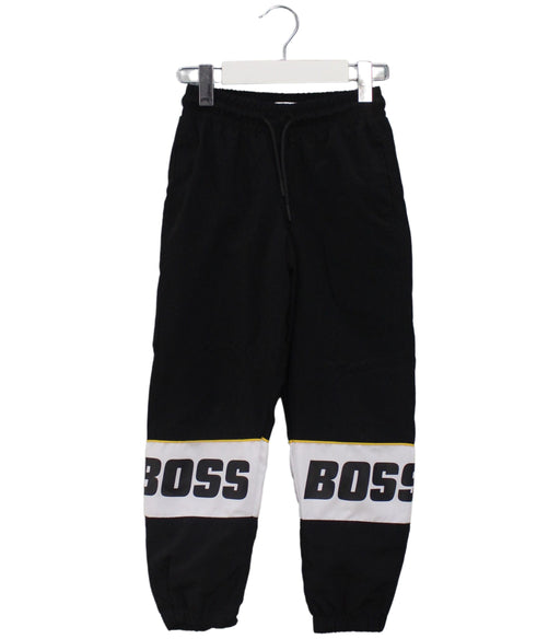 A Black Casual Pants from Boss in size 6T for boy. (Front View)