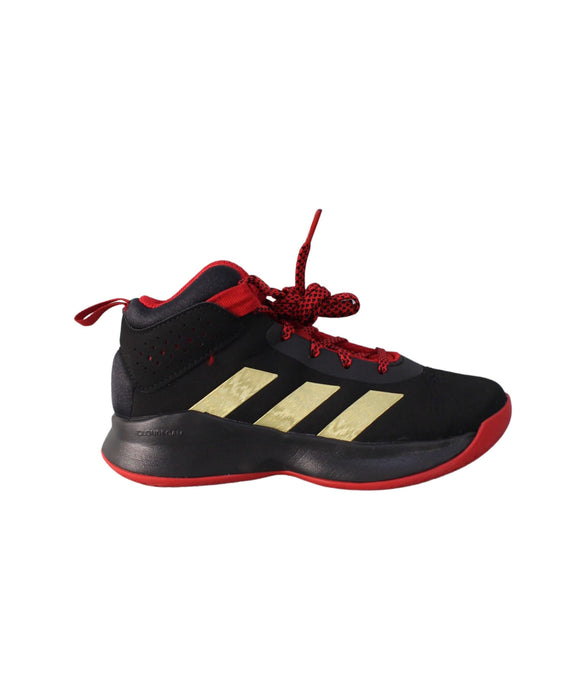 A Black Sneakers from Adidas in size 5T for boy. (Back View)