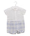 A White Rompers from Il Gufo in size 6-12M for boy. (Front View)