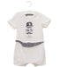 A Ivory Rompers from Nicholas & Bears in size 6-12M for boy. (Front View)