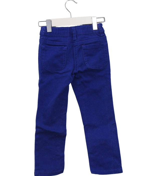 A Blue Casual Pants from Janie & Jack in size 3T for girl. (Back View)