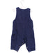 A Navy Long Overalls from Jacadi in size 3-6M for girl. (Back View)
