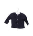 A Black Cardigans from Jacadi in size 3-6M for boy. (Front View)