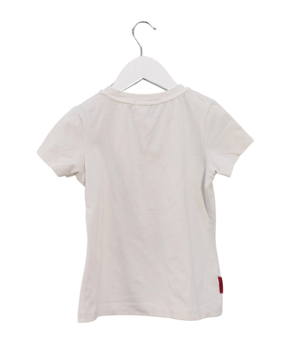 A White Short Sleeve T Shirts from Nicholas & Bears in size 8Y for girl. (Back View)