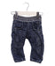 A Blue Jeans from bellybutton in size 3-6M for boy. (Front View)