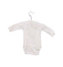 A White Long Sleeve Bodysuits from Petit Bateau in size 0-3M for boy. (Back View)