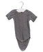 A Navy Short Sleeve Bodysuits from Nature Baby in size 3-6M for boy. (Front View)