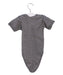 A Navy Short Sleeve Bodysuits from Nature Baby in size 3-6M for boy. (Back View)