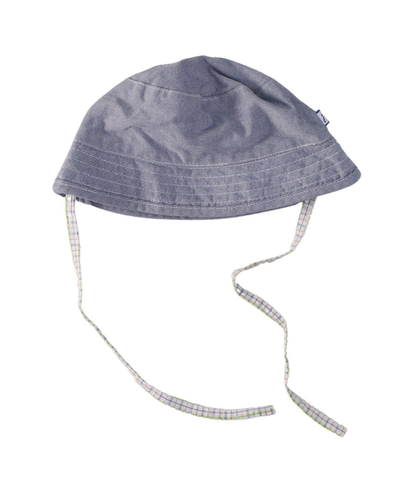 A Blue Sun Hats from Jacadi in size O/S for boy. (Front View)